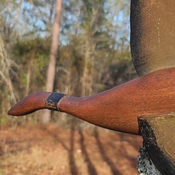 Vintage Late 60s Flying Geese Wood and Metal - Picture 2 of 11